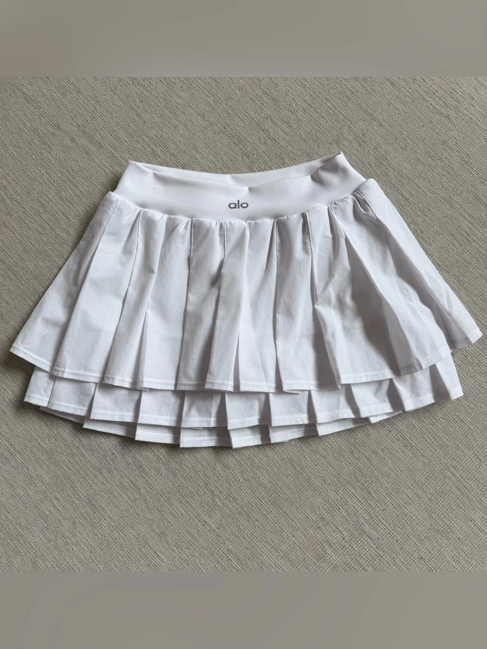 ALO Yoga Double Or Nothing Tennis Skirt Skort - XS